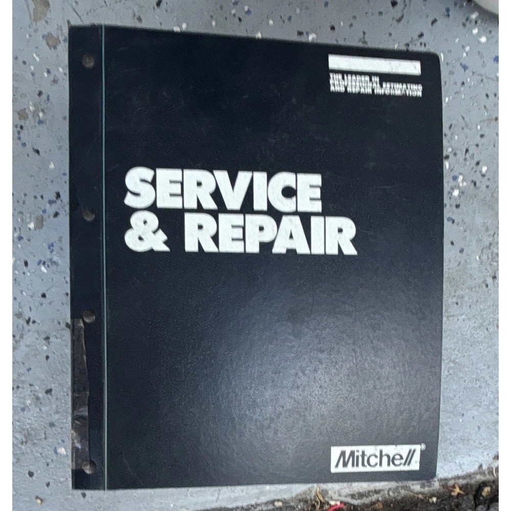 Mitchell Service & Repair Air Conditions Heating 1997 & 1998